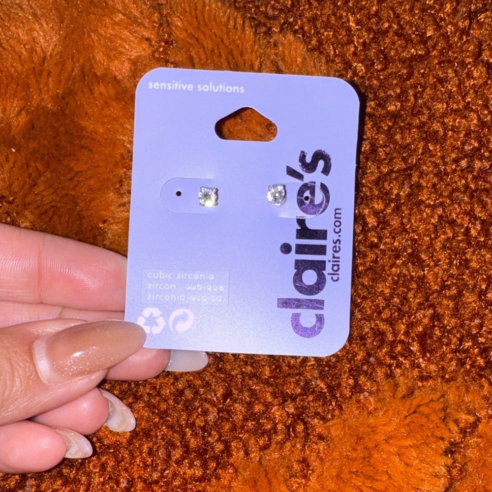 Claire's - NWT Sparkling Cubic Zirconia Earrings